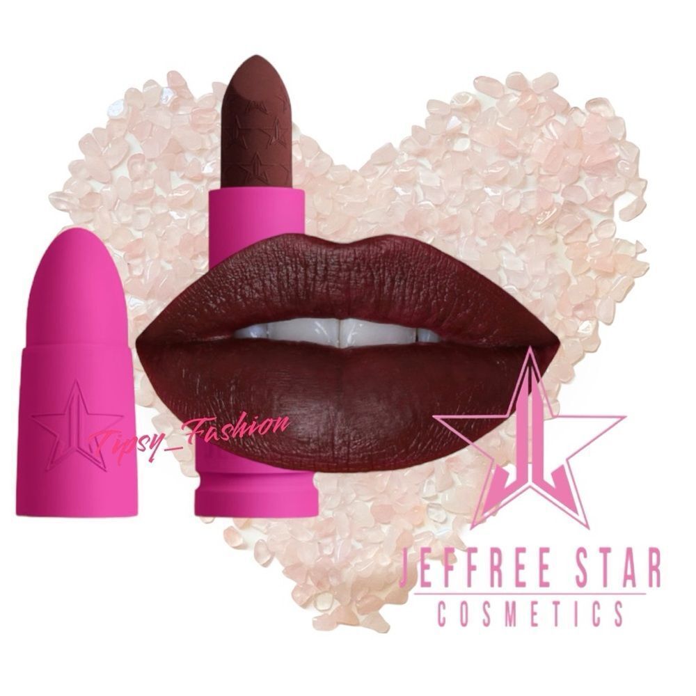 Jeffree Star Wine Merlot Velvet Trap Burgandy Red Matte Lipstick NIB